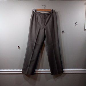 Kasper tan dress pants. Polyester. Rayon. Relaxed fit. Size 10